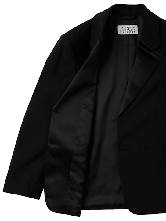 MM6 Maison Margiela: Wool blend formal  jacket