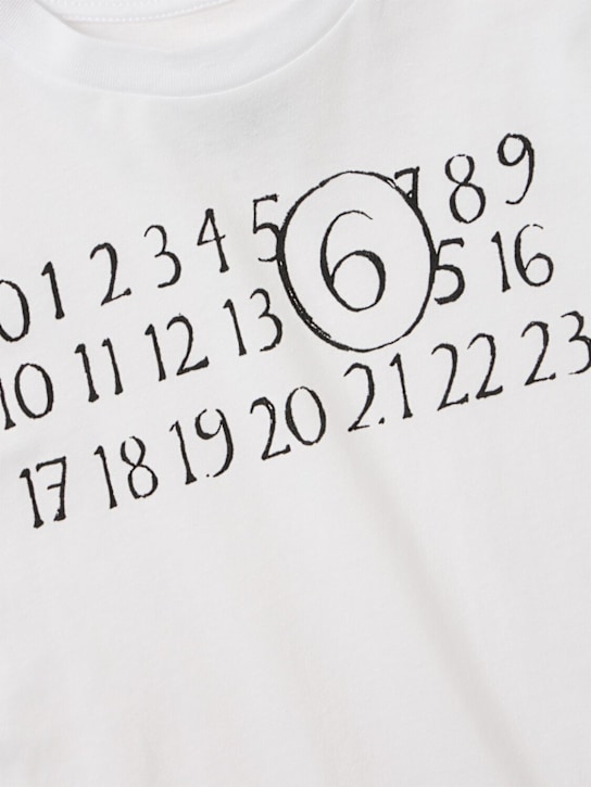 MM6 Maison Margiela: Cotton jersey t-shirt