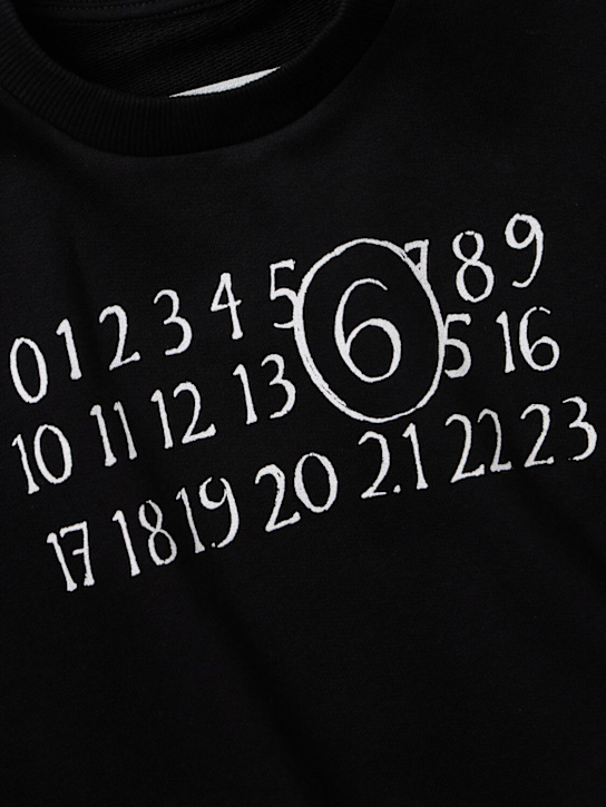 MM6 Maison Margiela: Cotton sweatshirt
