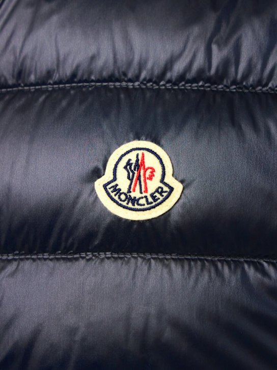 Moncler: DAUNENWESTE AUS GESTEPPTEM NYLON "GUI"