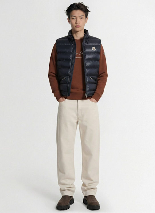 Moncler - Doudoune sans manches en nylon matelassé Gui