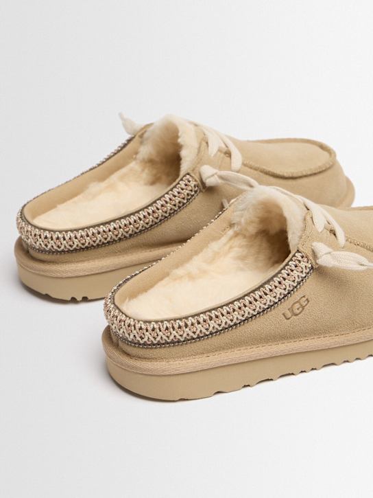 Ugg: Lowmel suede lace-up loafers