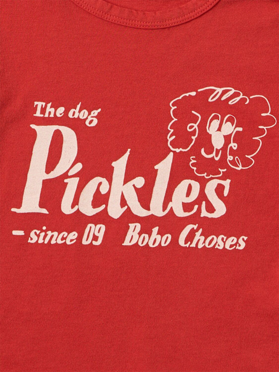 Bobo Choses: Printed cotton t-shirt