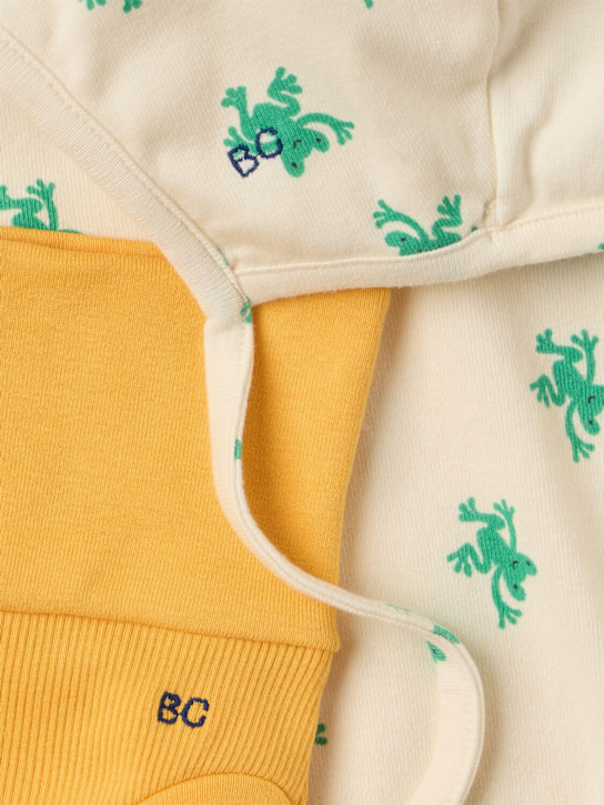 Bobo Choses: Hopping Frog printed cotton blend set
