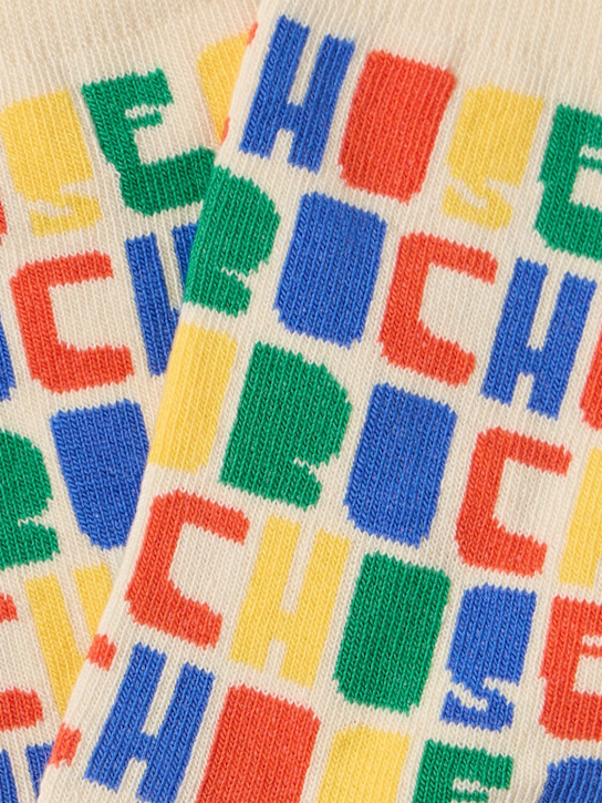 Bobo Choses: Cotton blend jacquard socks