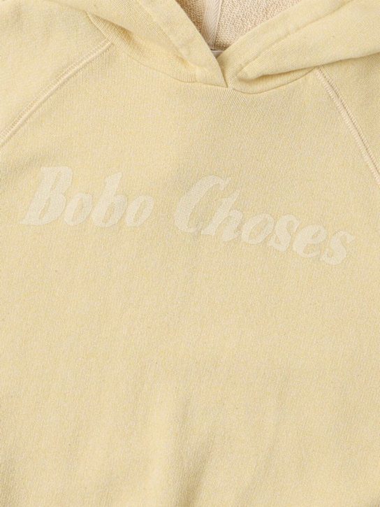 Bobo Choses: Printed cotton sleeveless hoodie