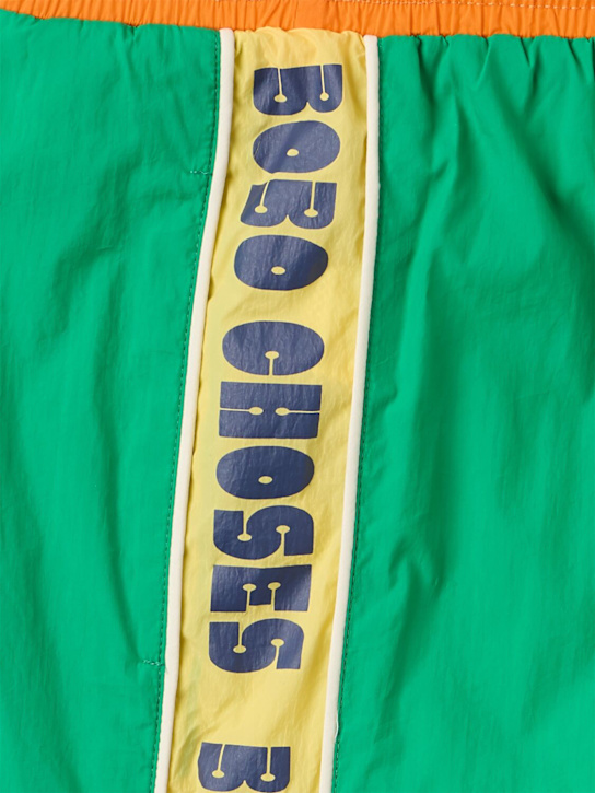Bobo Choses - Printed poly sweat shorts