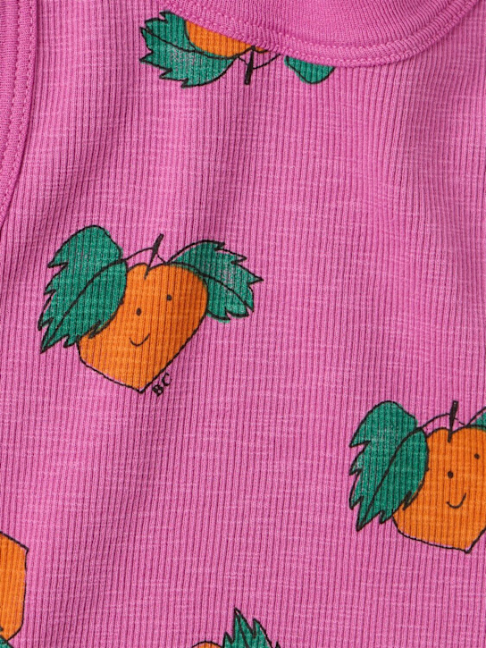 Bobo Choses - Printed cotton blend jersey tank top