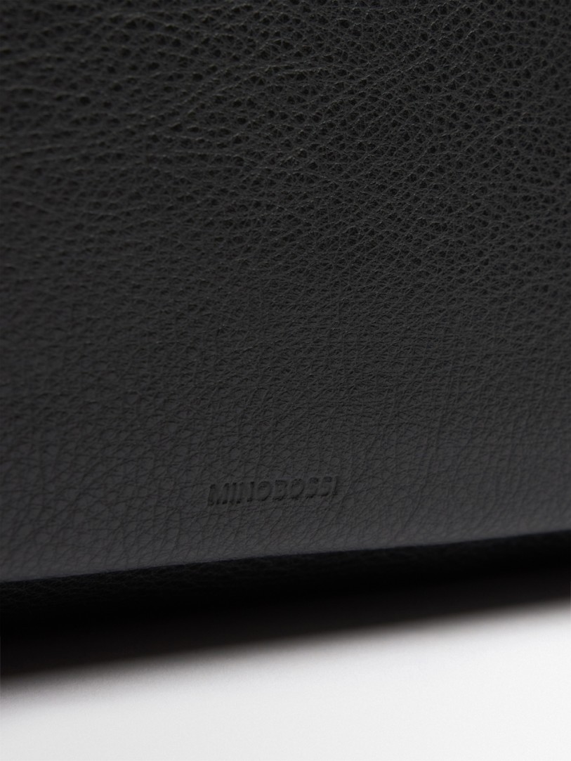 Minobossi: Abigail Bauletto leather shoulder bag