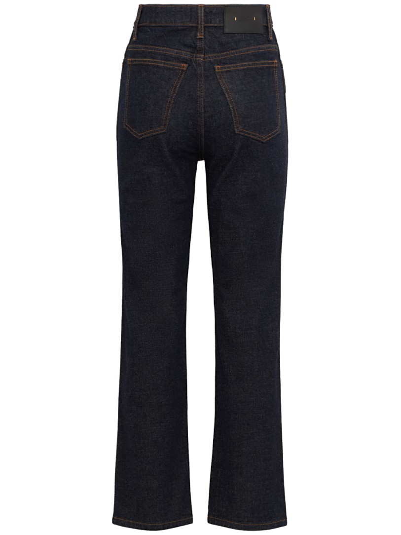 Khaite - Abigail High-Rise Straight Jeans