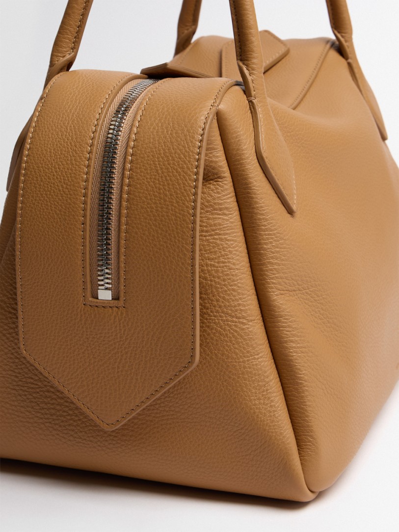 Minobossi: Adele Bauletto leather shoulder bag