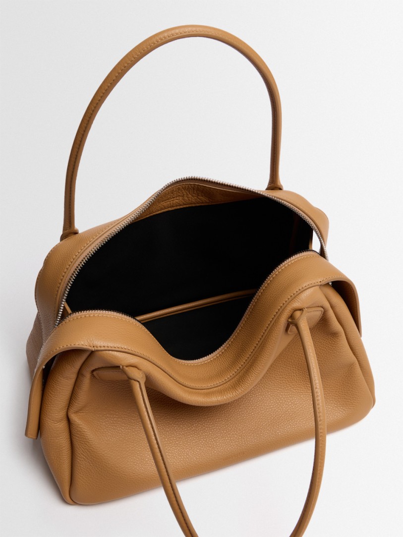 Minobossi: Adele Bauletto leather shoulder bag