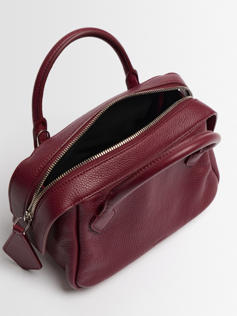 Minobossi: Bolso de mano de cuero Alice Bauletto