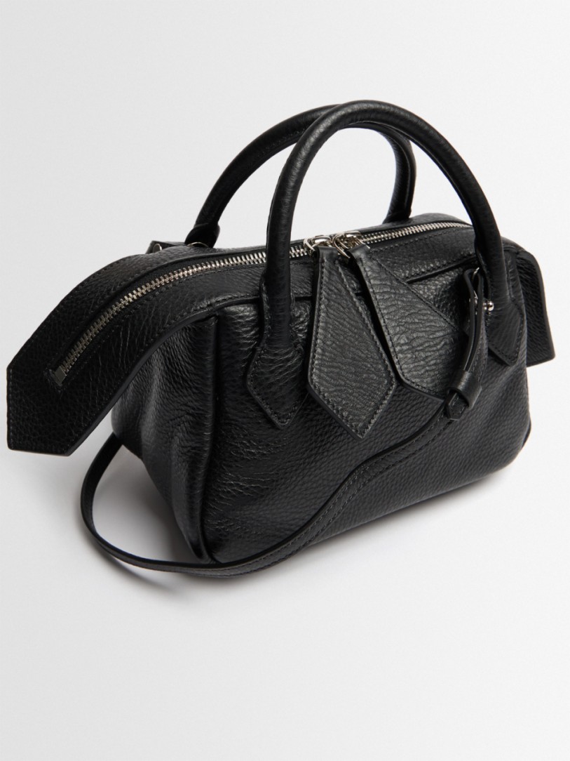 Minobossi - Alice Bauletto leather top handle bag