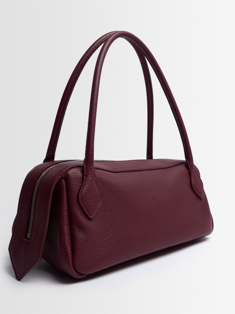 Minobossi: Anna Bauletto leather shoulder bag