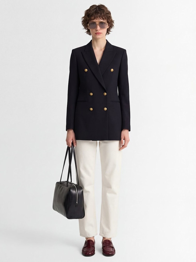 SEAFARER: Short Double-Breasted Jacket
