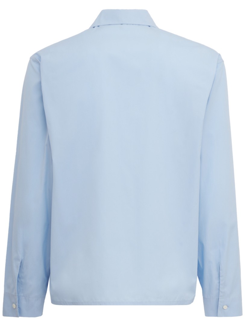 Jil Sander - Jil logo cotton poplin boxy shirt
