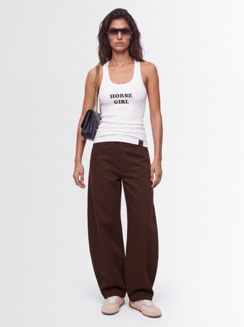 Stella McCartney - Horse Girl cotton tank top