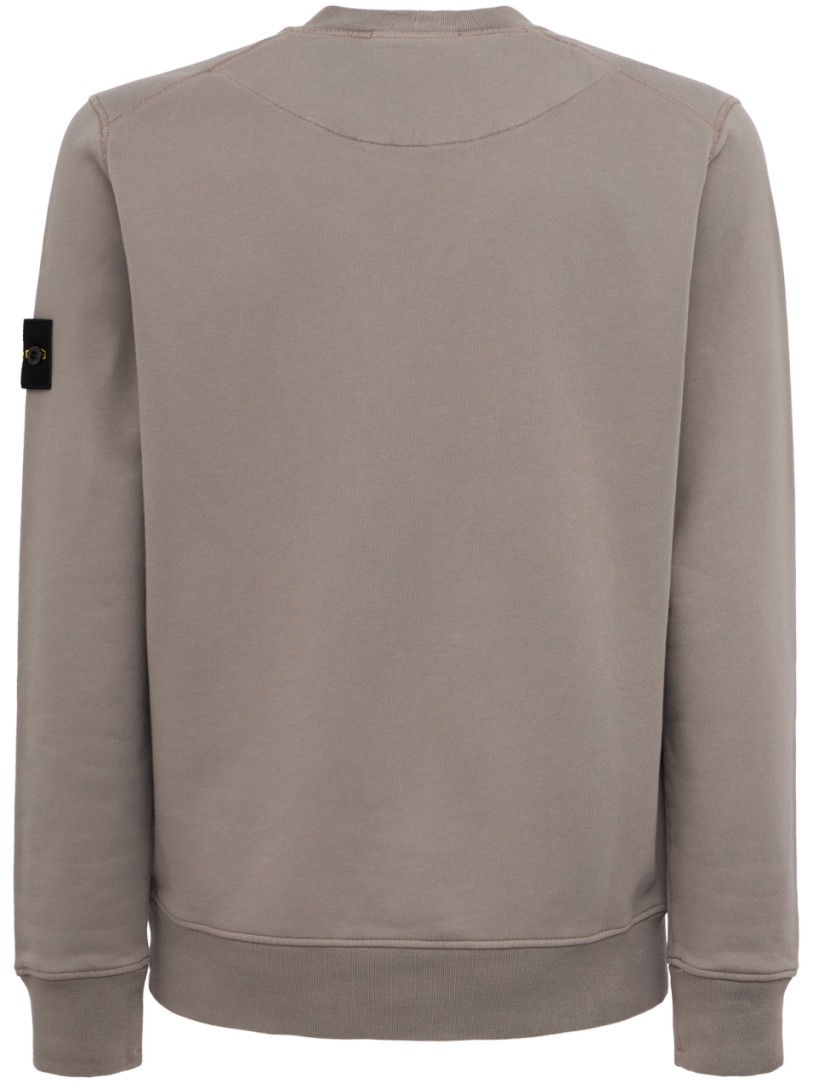 Stone Island: Cotton crewneck sweatshirt