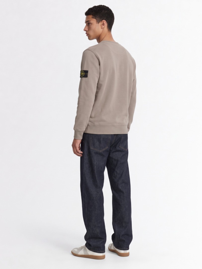 Stone Island: Cotton crewneck sweatshirt