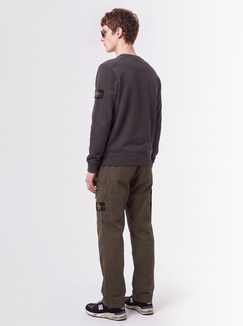 Stone Island: Cotton crewneck sweatshirt