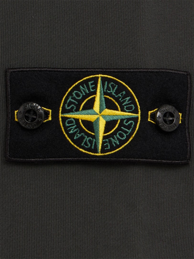 Stone Island: Cotton crewneck sweatshirt