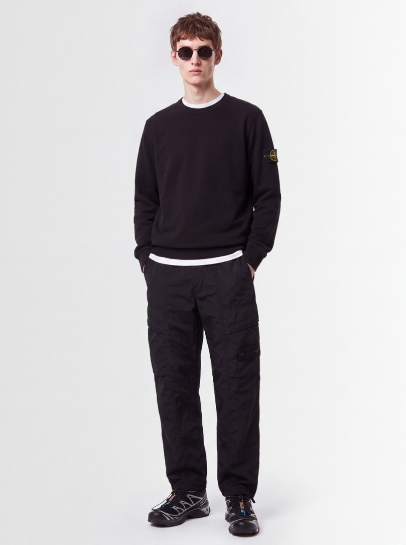 Stone Island: Cotton crewneck sweatshirt
