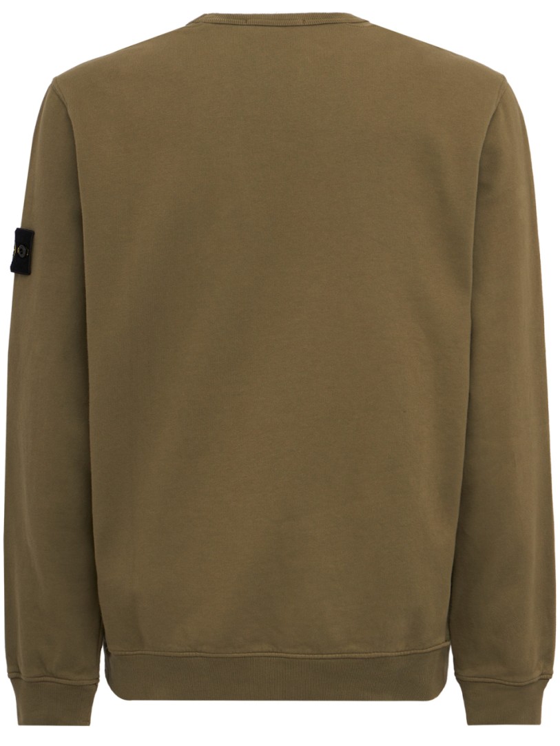 Stone Island: Cotton crewneck sweatshirt