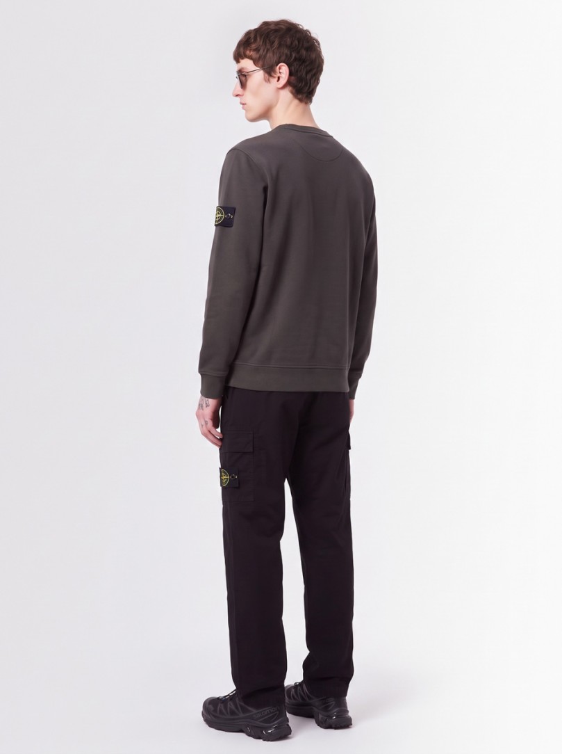 Stone Island: Cotton crewneck sweatshirt