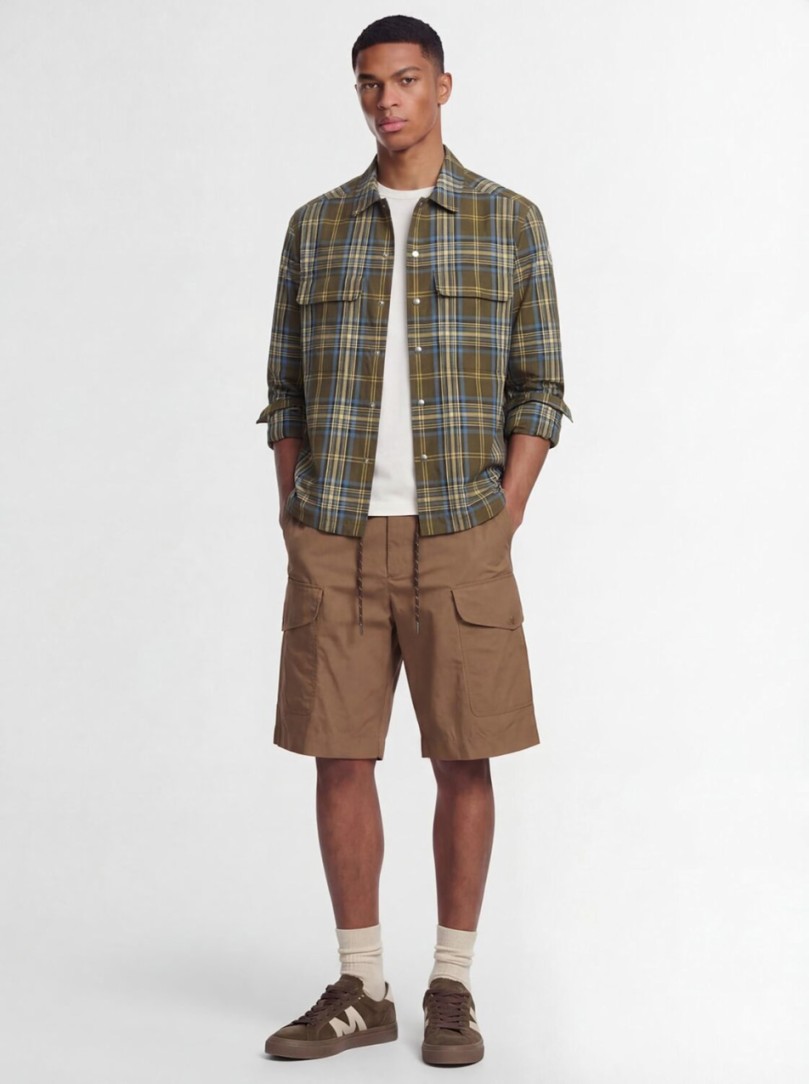 Moncler - Cargo-Shorts mit Seitentaschen