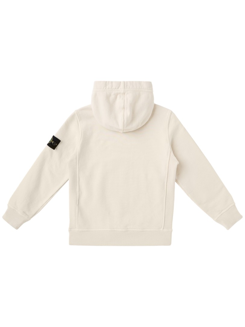 Stone Island Junior: Cotton sweatshirt hoodie