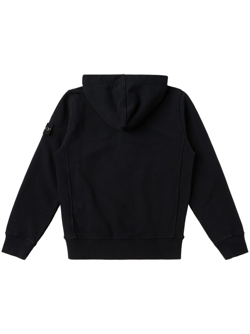 Stone Island Junior: Cotton sweatshirt hoodie