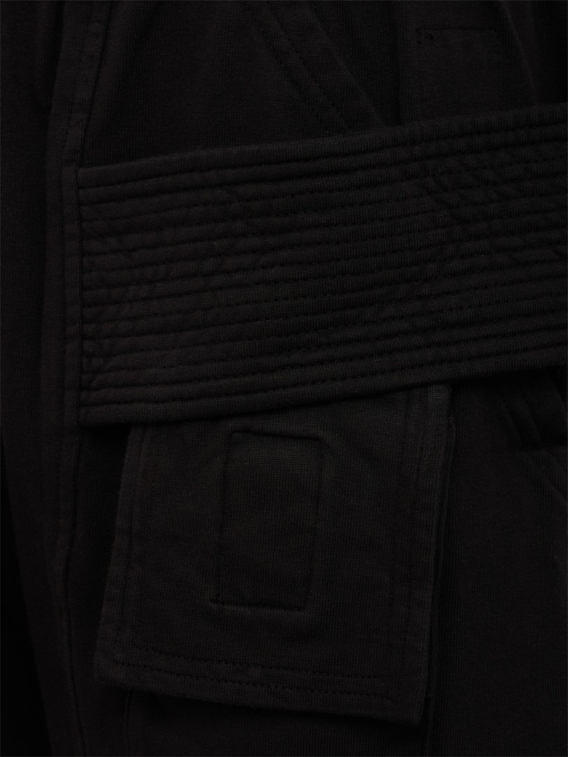 Rick Owens DRKSHDW: Creatch cargo drawstring