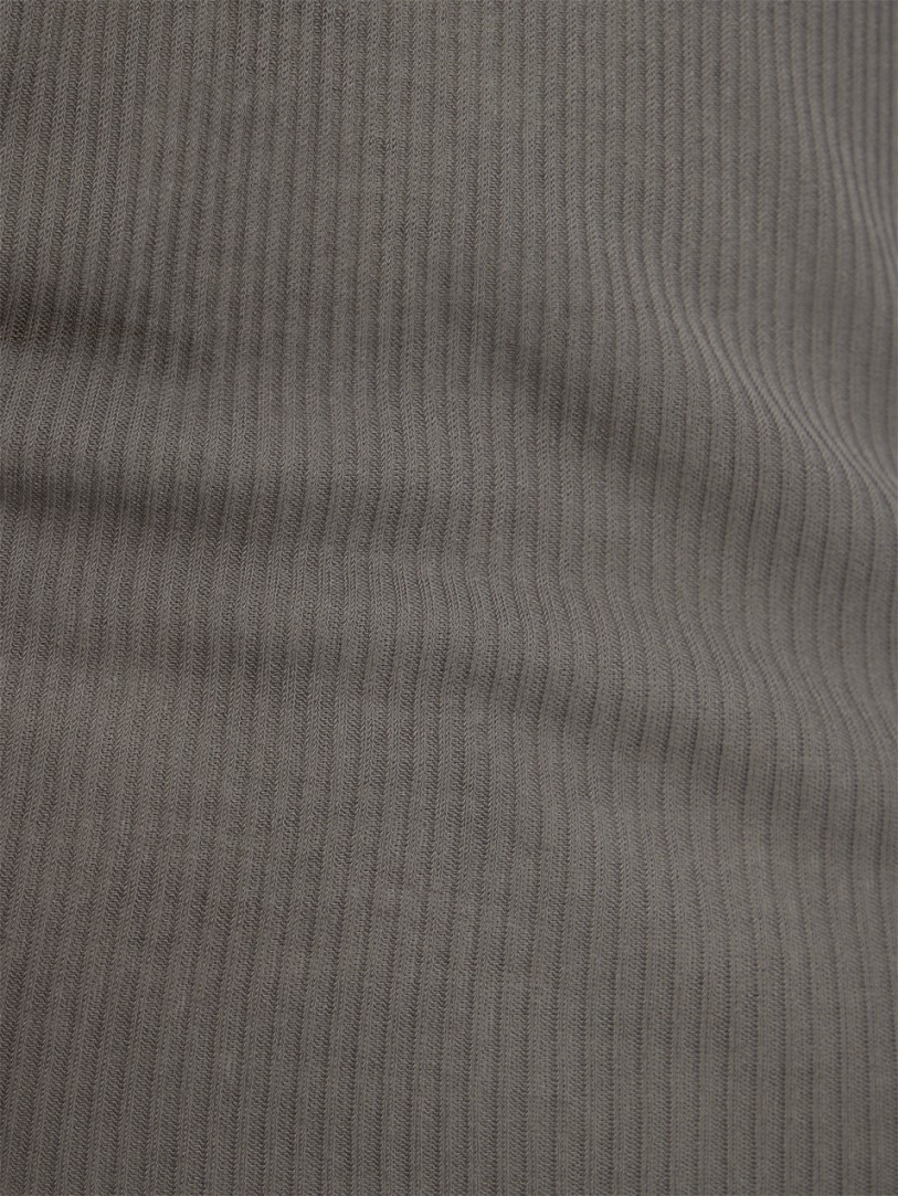 Rick Owens: cropped hooded rib t-shirt