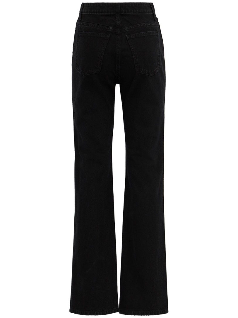Khaite: Danielle High Rise Straight Jeans