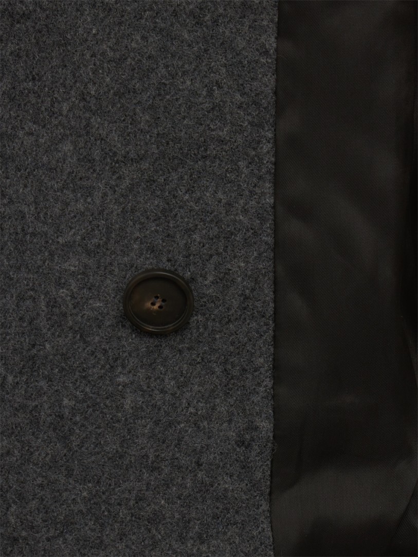 7 For All Mankind: Double breasted high neck shor