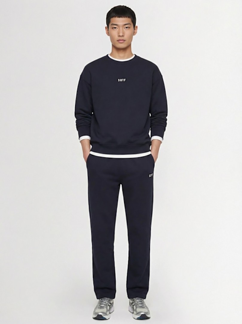 SOTF - Crew neck sweatshirt with details