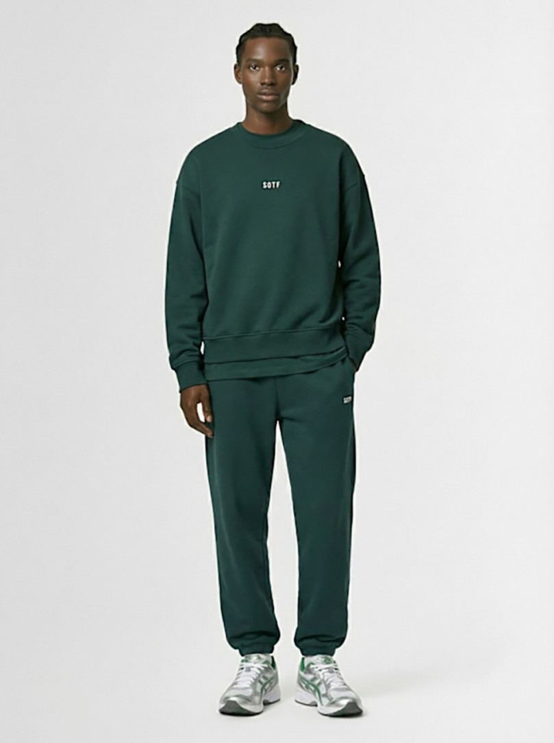 SOTF - Crew neck sweatshirt with applied details