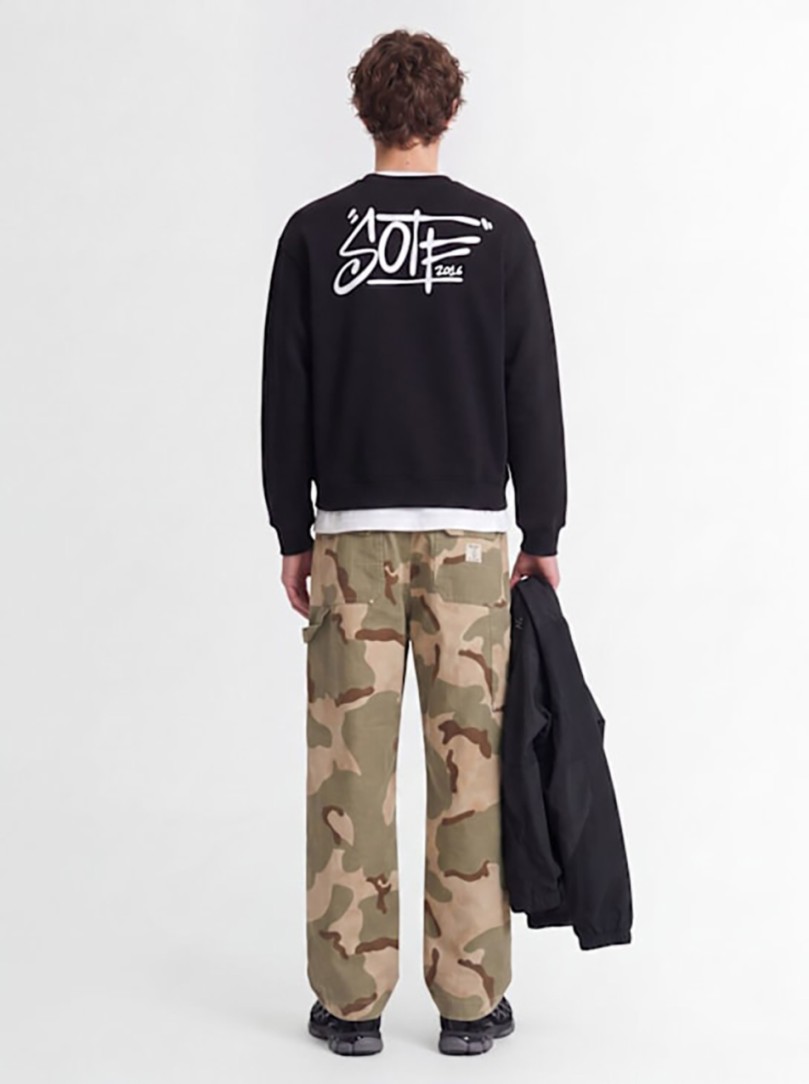 SOTF - Cropped Crew Neck Sweatshirt
