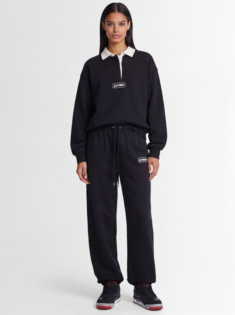 Jordan - Weite Hose mit Kordelzug