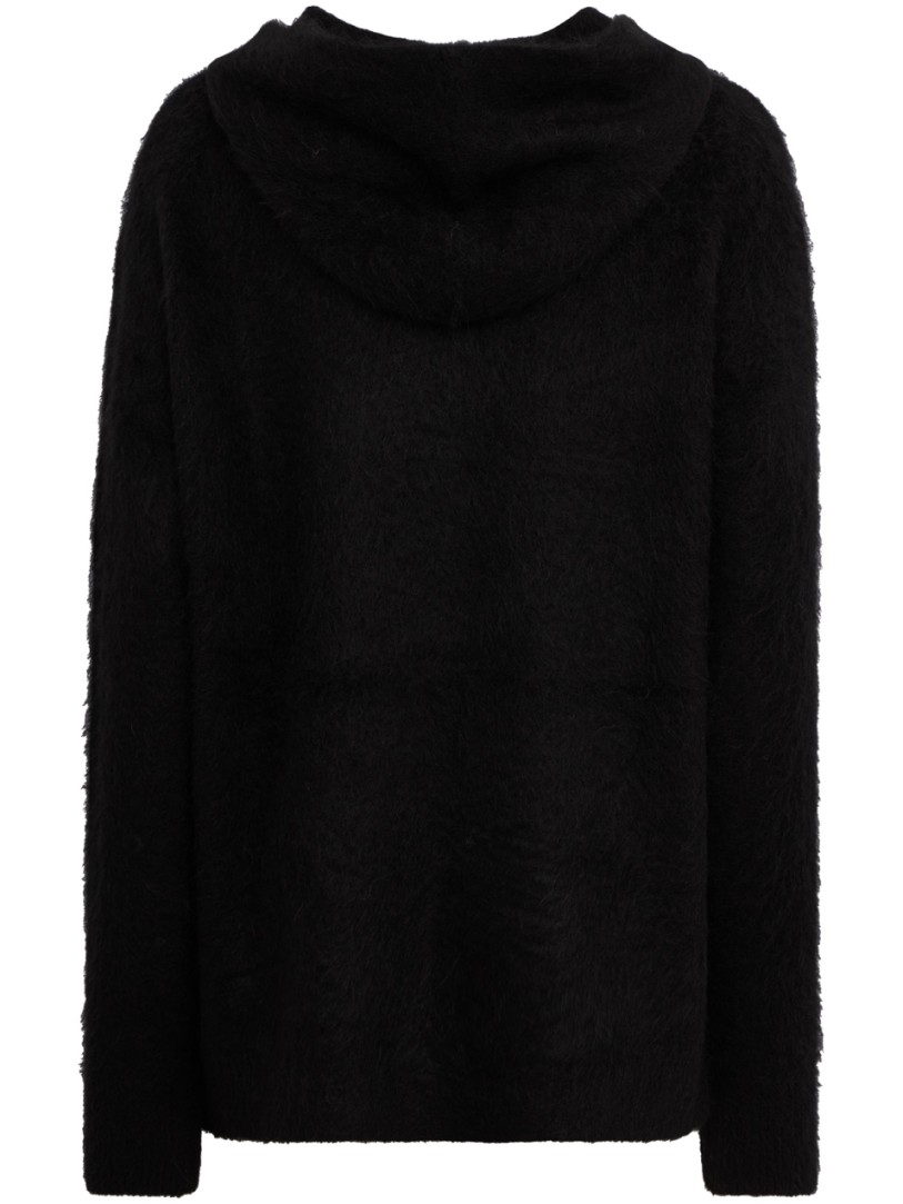 7 For All Mankind: Fuzzy zip hoodie
