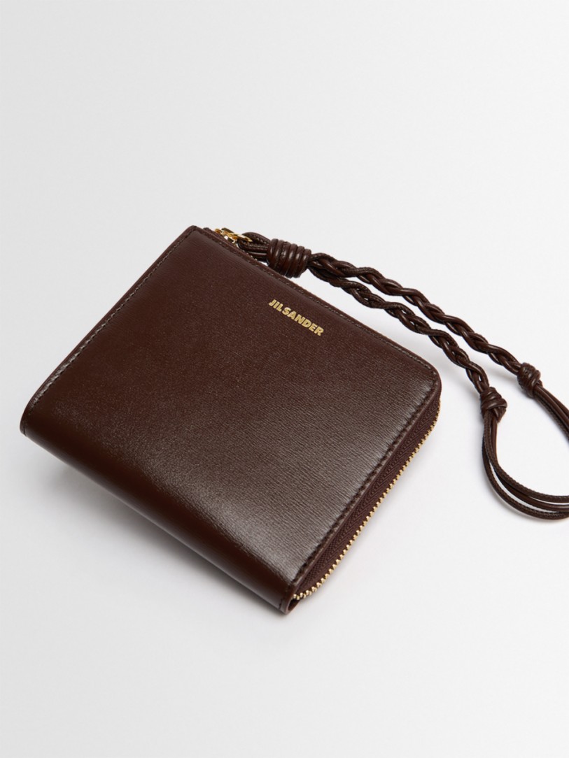 Jil Sander - Giro leather card holder