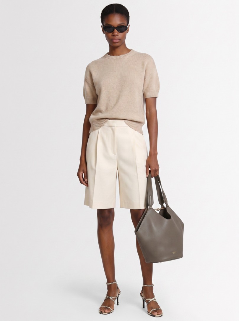 Khaite - Goldener Kaschmir-Pullover