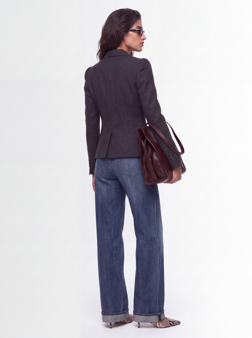 7 For All Mankind: High shoulder blazer