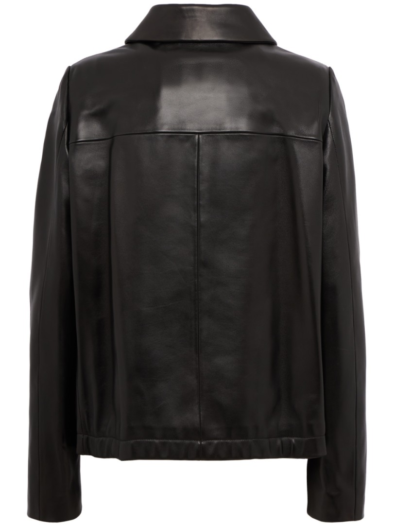 Khaite - Jackson Reißverschluss-Lederjacke