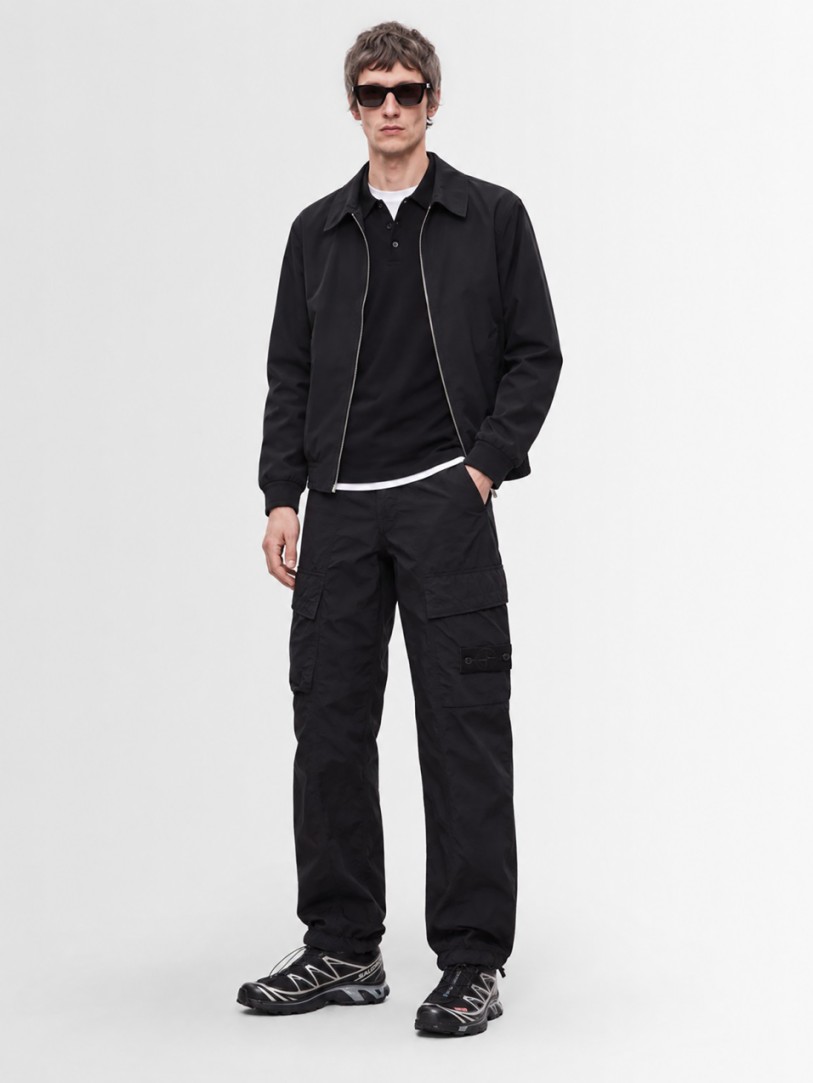 Stone Island: Logo Cotton Cargo Pants