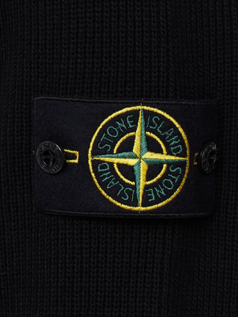 Stone Island: Zip Turtleneck