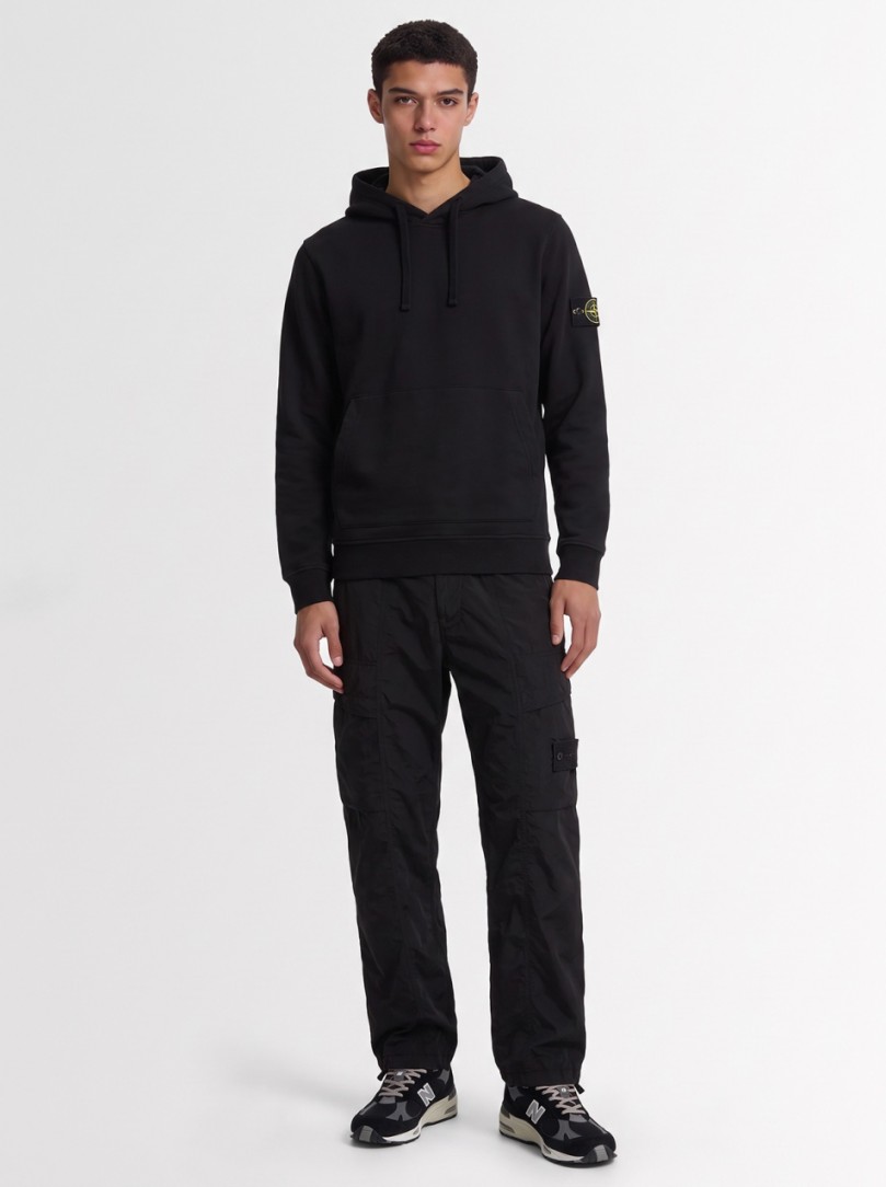 Stone Island: Logo Cotton Hoodie