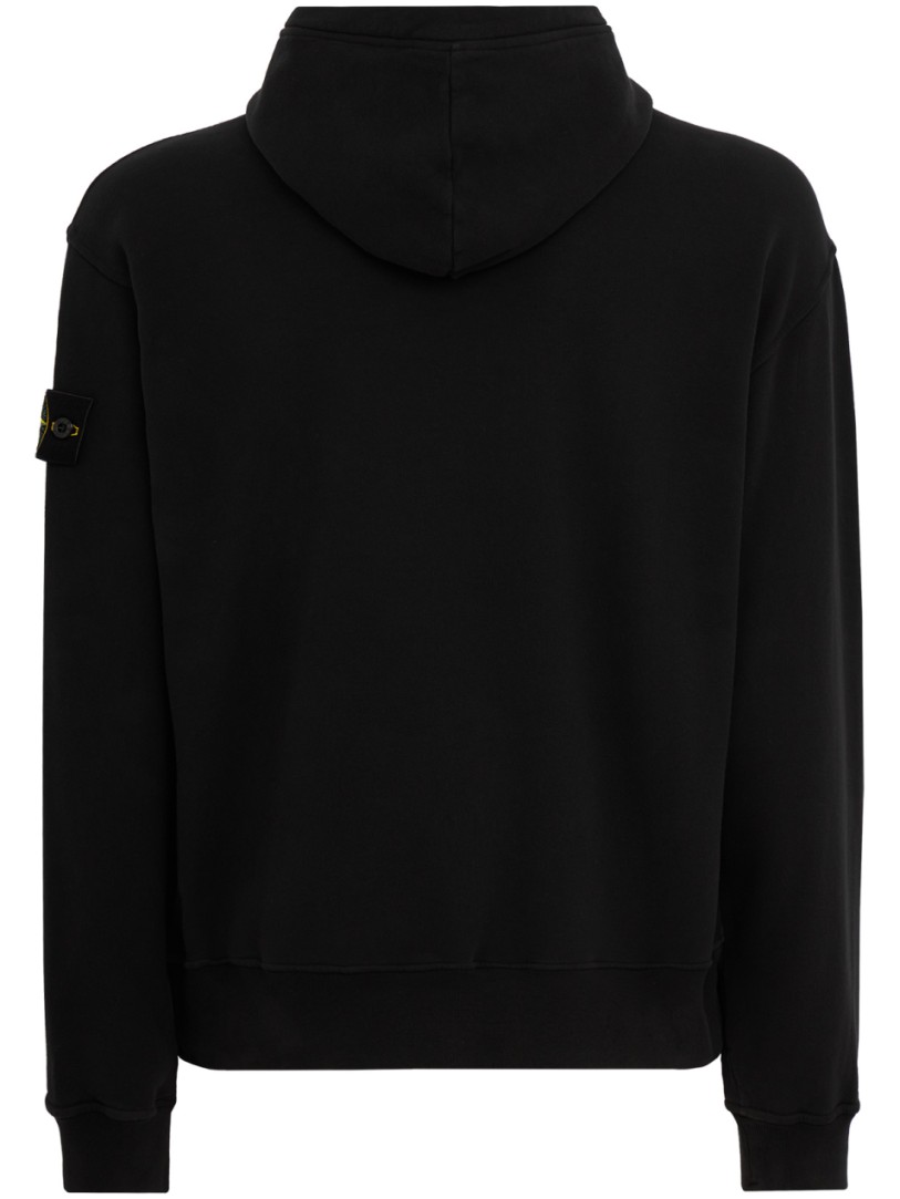 Stone Island: Logo Cotton Hoodie