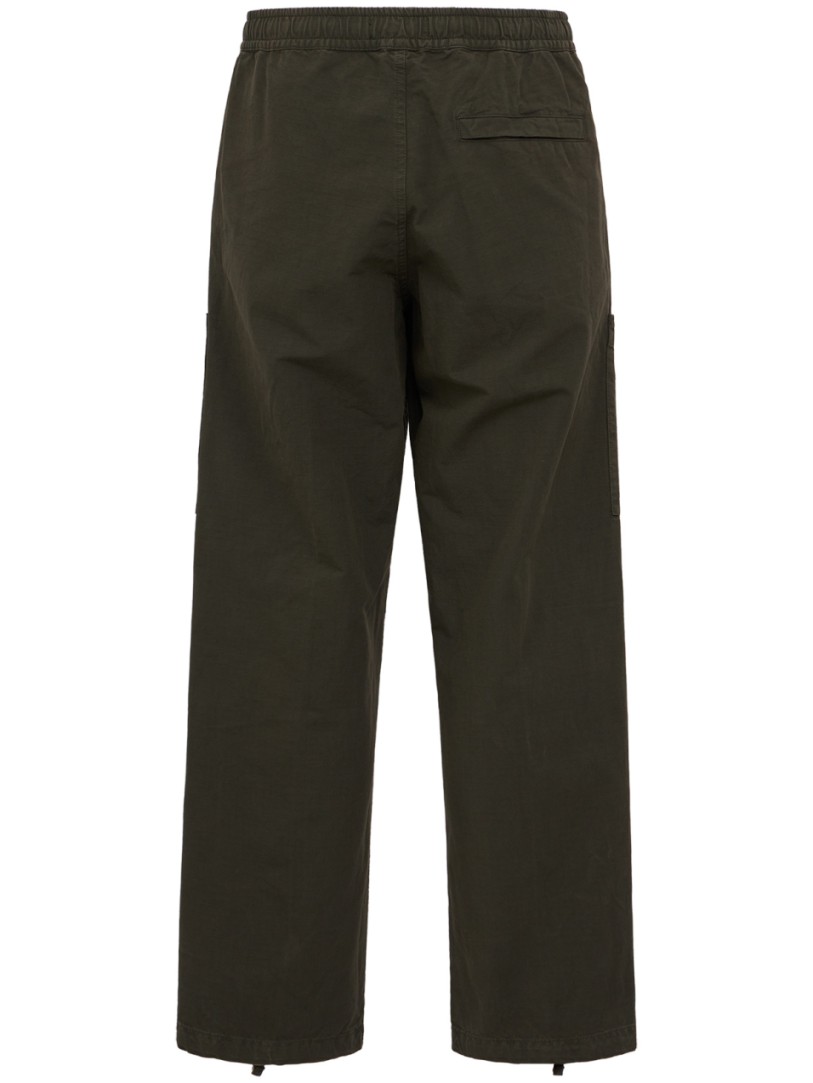 Stone Island: Logo Cotton Regular Pants